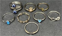 (AQ) Costume Jewlery Rings with Various Designs