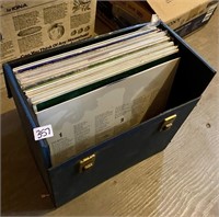 RECORDS CASE AND CONTENTS