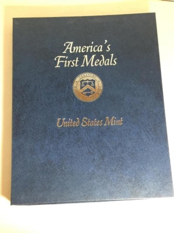 UNITED STATES MINT FIRST MEDALS COMMEMORATING THE