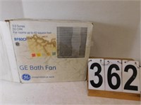 GE Bathroom Fan Appears To Be New -