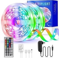 $42  4-32ft LED Strip Lights with Remote for Bedro