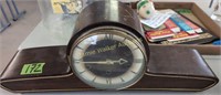 Tambor Mauthe Germany Mantle Clock 21" Wide.