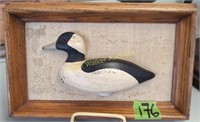 Bufflehead Half Decoy. Patterned After One In My