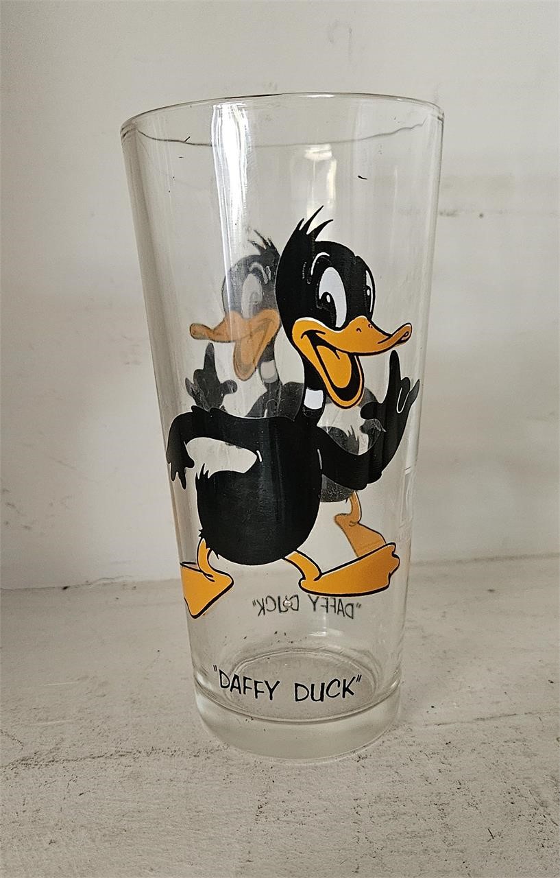 Vintage Daffy Duck Glass