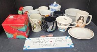 (AJ) Variety Parrot Mugs & Dishware