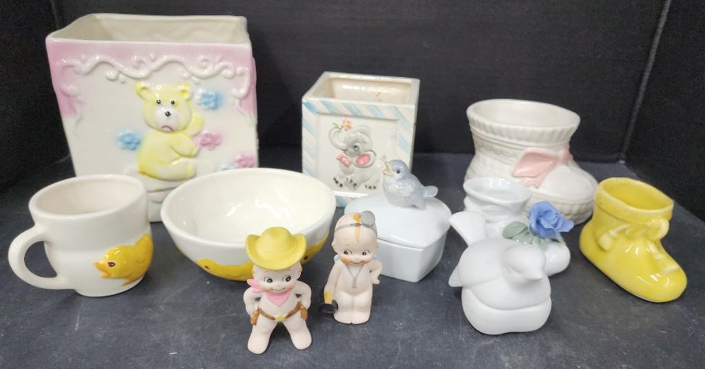 (AJ) Ceramic Baby Nursery Items
,Tissue