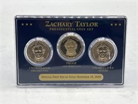 Zachary Taylor presidential coin set