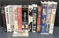 (X) Assortment Of VHS Tapes: The Shootist,