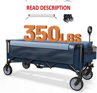 $140  TIMBER RIDGE 51.2' Wagon Cart  Blue