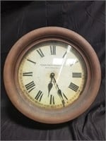 Brass nautical style timeworks clock