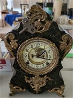 Ansonia Open Escapement Clock With Key And