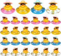 12 pcs  Mini Rubber Ducks
