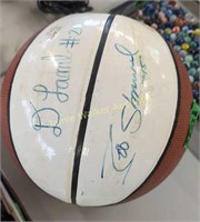 Autographed Basketball. Doron Lamb + 1 Other. Not