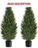 $362  Artificial Cedar Trees 4 FT