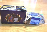 Royal Commorative Tea Tin Full Of Assorted Matches
