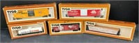 (Y) Model Trains Tyco Brand 

Old Spice, Wood