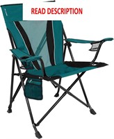 $53  Kijaro XXL Dual Lock Chair  Cayman Blue
