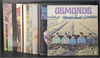 (Y) Lot Of 16 Vinyl Records: Enya, Osmonds, Simon