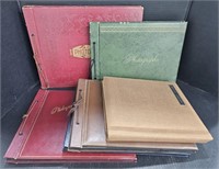 (Y) Lot Of 6 Photo Albums, Ranging From The