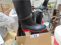 2 Pairs Steel Toe Bata Industries Safety Gumboots