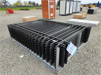 10'x7' Galvanized Steel Fence