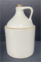 (AE) Stoneware 1/2 Gallon Ceramic Jug