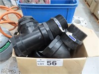 Qty of Hansen 80mm Polypipe Fittings As New