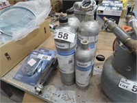 4 Trolex Precision Check & Calibration Gas Bottles