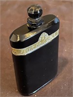 Vintage art deco black French perfume bottle