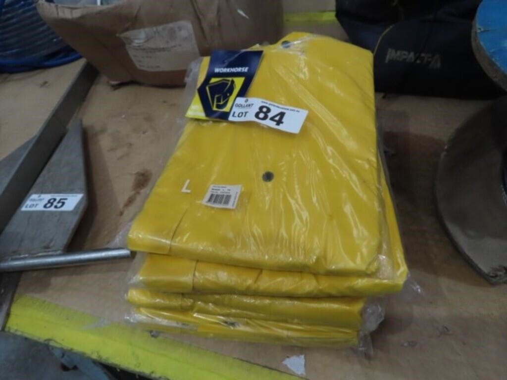 9 Workhorse PVC 3/4 Length Waterproof Coat