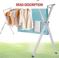 79' Stainless Steel Clothes Drying Rack Outdoor