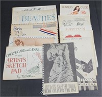 (F) Artist's Sketch Pad Risqué Calendars Includes