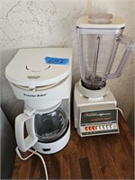 Proctor Silex Coffee Maker & Osterizer Blender