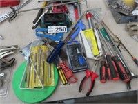 Various Hand Tools Including Ampro