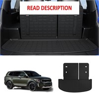 $80  2020-24 Kia Telluride Cargo Mat & Backrest