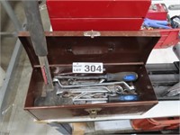 Steel Tool Box and Contents of Tools