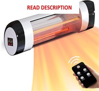 $80  Comfort Zone Patio Heater  1 500W  CZPH10R
