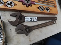 2 Dowidat Wrenches 15 & 18"