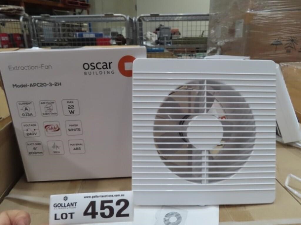 APC20-3-2H 200mm Extraction Fan