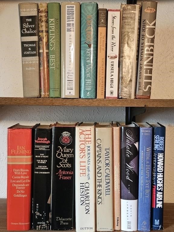 Selection of Classical Fiction, Biographies, & etc