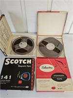 4- Reels of Magnetic Sound Recording Tape