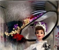 NIB My Fair Lady Barbie as Eliza Doolittle Ascot