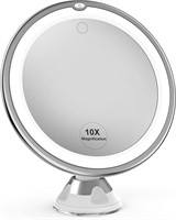 10x Magnifying Lighted Makeup Mirror