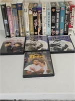 Selection of VHS Tapes & DVD's, as pictured