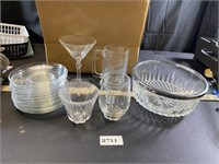 Small Glass Plates, Serving Dish & More