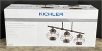 (WE) Kichler Watchgrove 3 - Light Linear Pendant,