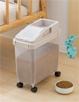 20Lbs./9Qt. Dog Food Storage Container, Airtight