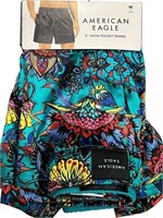 AMERICAN EAGLE Satin Pocket Boxer - MEDIUM