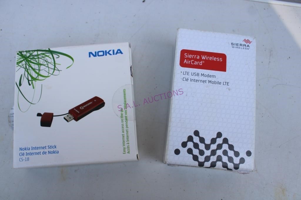 Nokia Internet Stick & Sierra Wireless Aircard