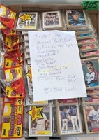 17 - 1987 Topps Baseball Rack Packs. Hall Of